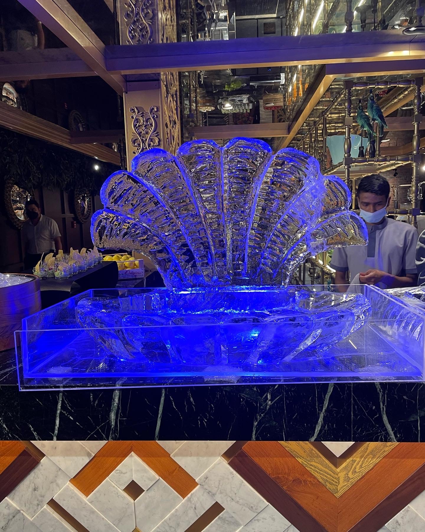 food tray Ice Sculpture dubai price near me - F4