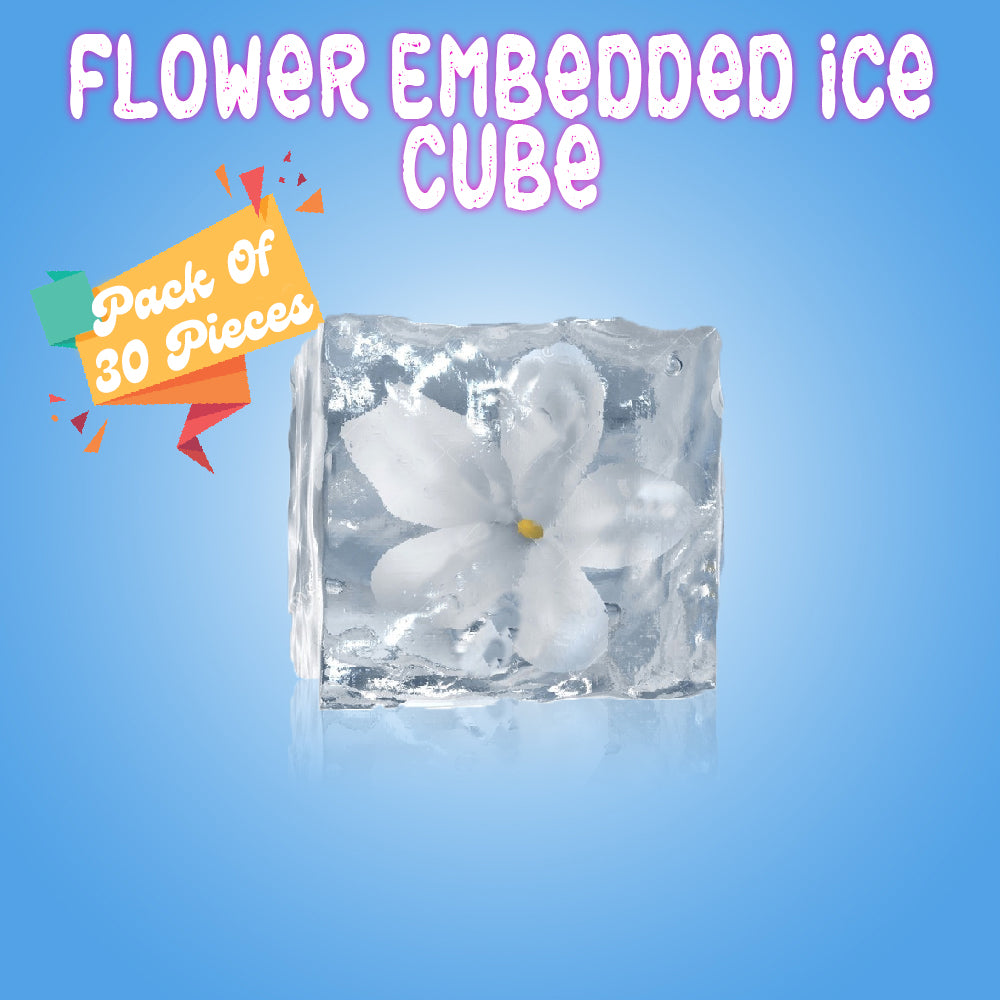 Flower Embedded Ice Square dubai price near me,dubai,price in dubai,price,sharjah,abudhabi FP 1