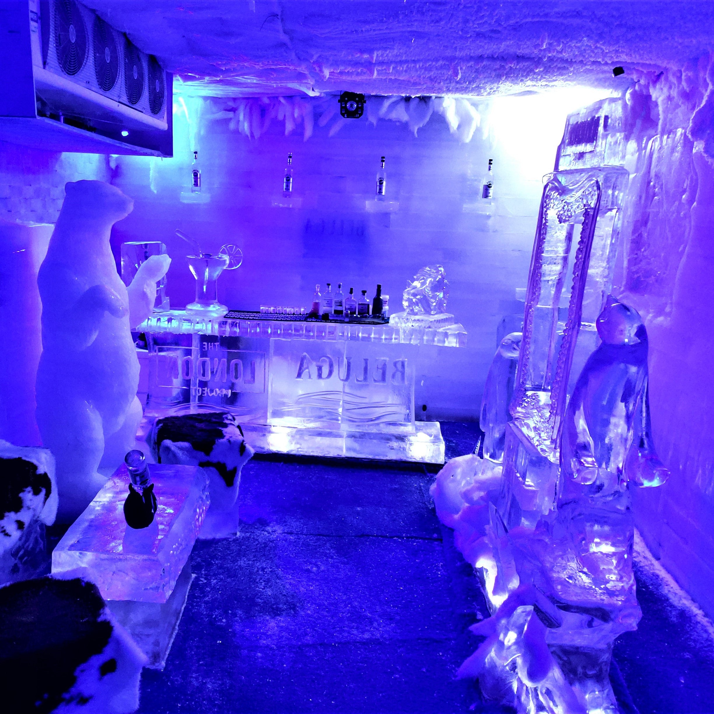 Ice Bar Counter ice Sculpture dubai price near me sharjah abu dhabi FP 1