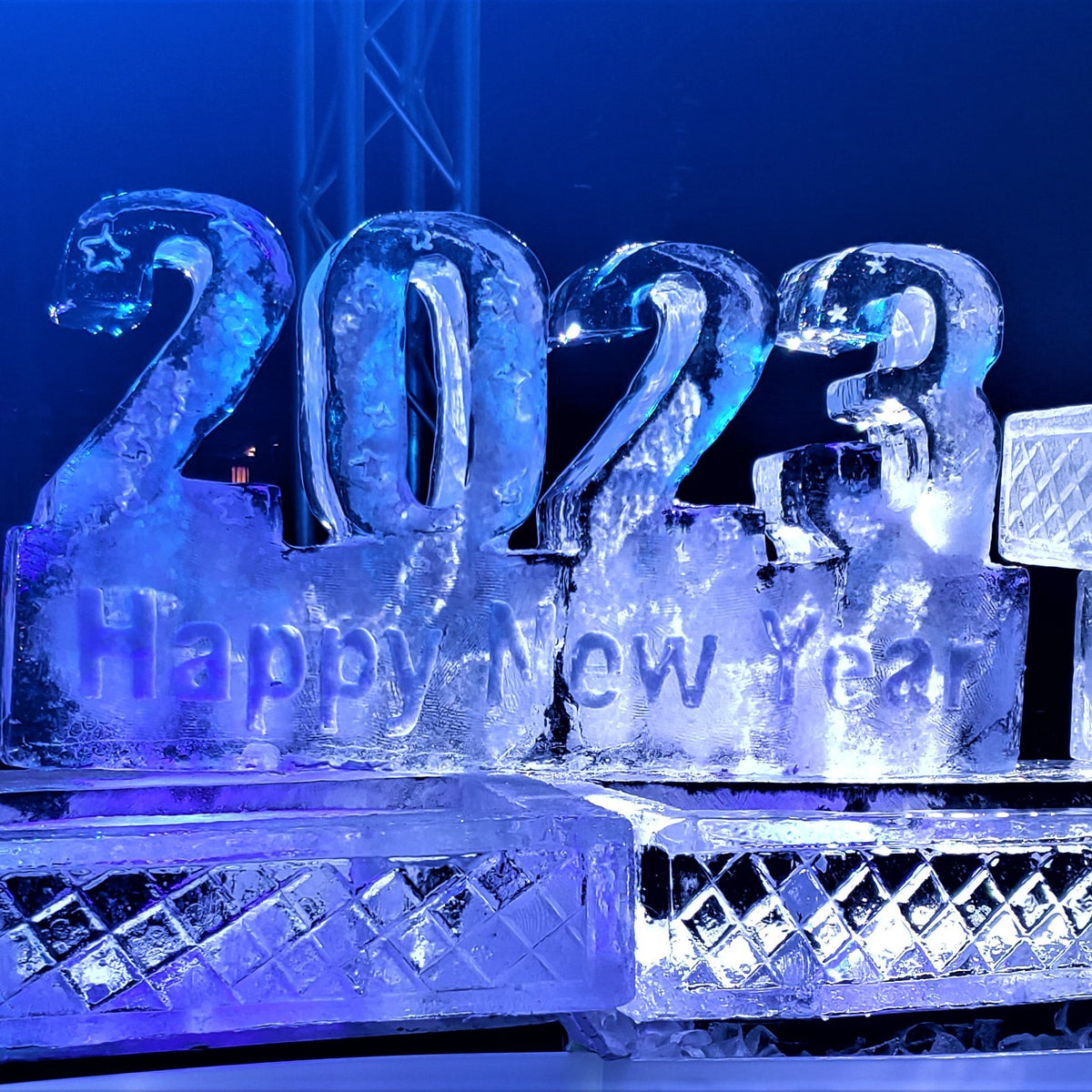 New Year Ice Sculpture food tray dubai price near me sharjah,abu dhabi FP 1