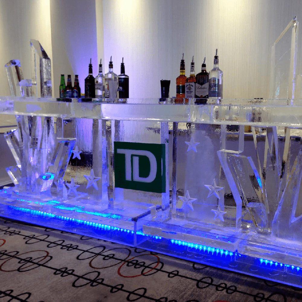 Ice store bar table