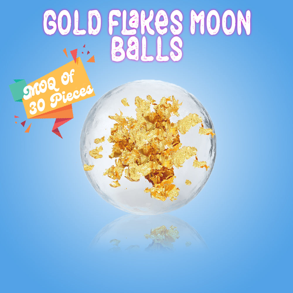 Gold Flakes Moon Balls dubai price near me - F1