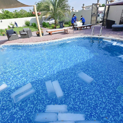 swimming Pool Ice Block dubai price near me - F2